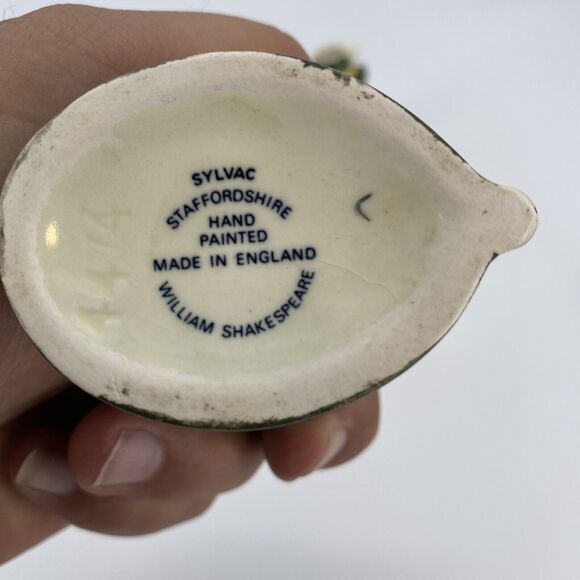 Sylvac Staffordshire Set Of 8 Ceramic Toby Pitchers 2"-3" Hand Painted England - Picture 9 of 16